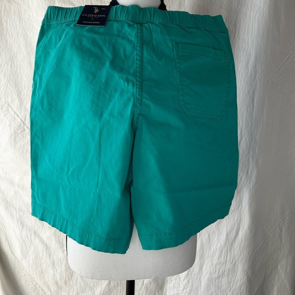 U.S. Polo Assn. Green Hybrid Shorts Lightweight Comfort - Picture 5 of 5